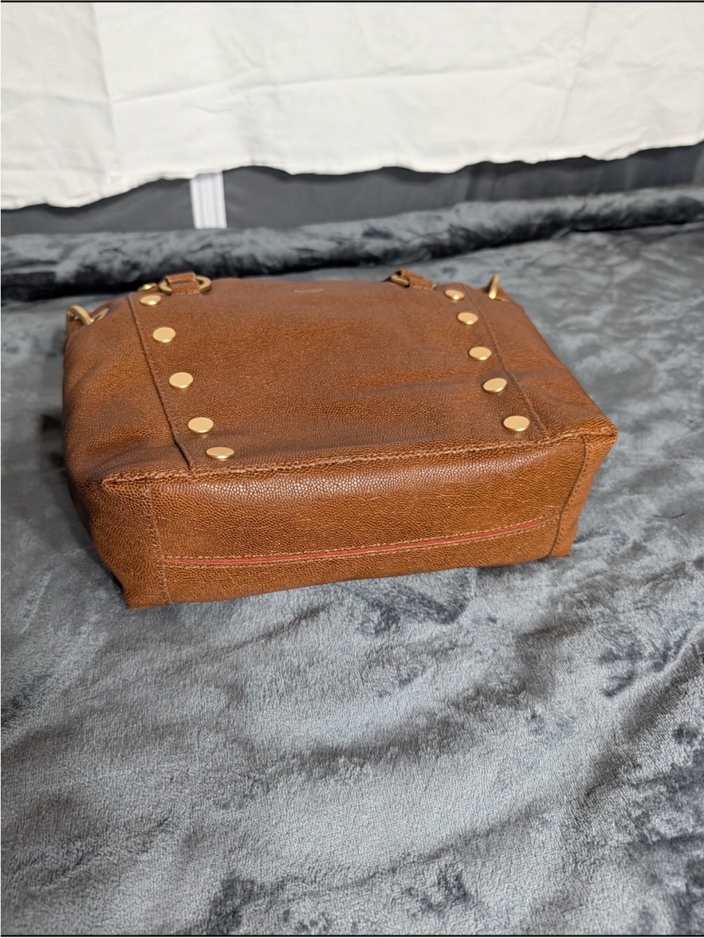 Hammitt Daniel Medium Camel leather satchel NWT shoulder & crossbody straps - Picture 5 of 10